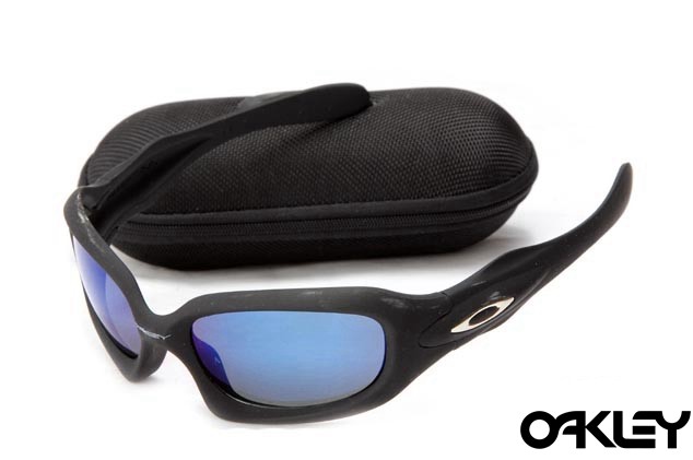 Oakley monster dog matte black / ice iridium - Fake Oakley sunglasses ...